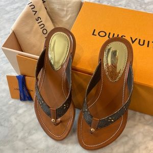 Louis Vuitton Sunny Flat Thong - EU37.5